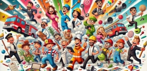 Tazas profesiones y aficiones.